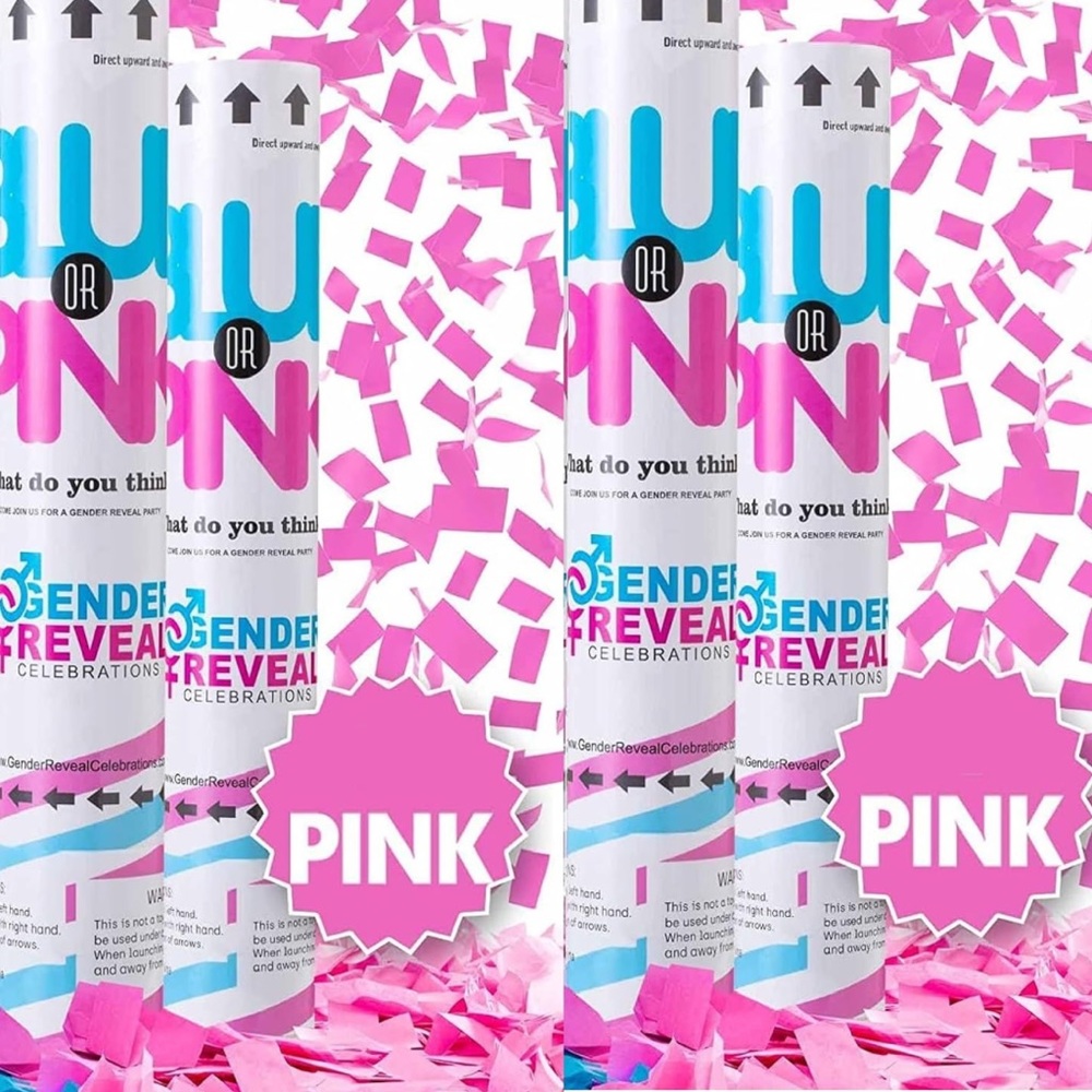 NWOT “Gender Reveal” Shower 🩷PINK Only‼️ (3)THREE, Sold Separately@ $9 each